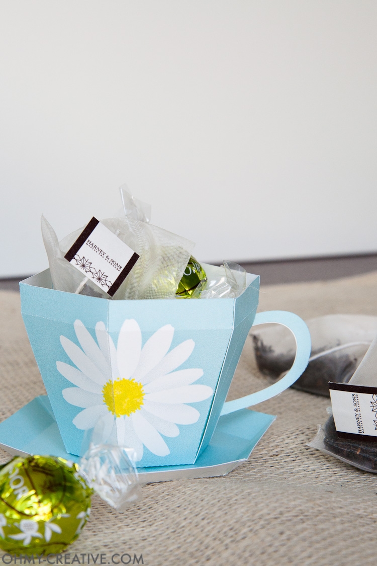 Tea Cup Template Printable Tea Cup Gift Oh My Creative