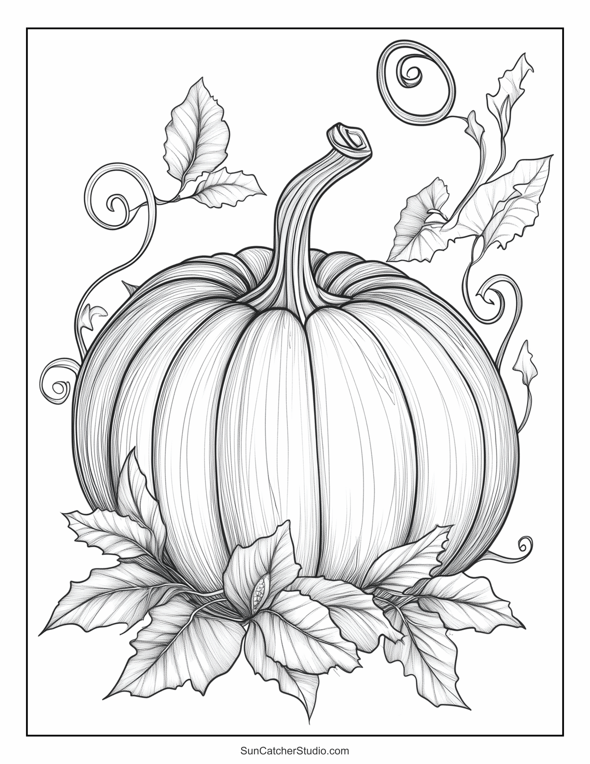 printable thanksgiving coloring page