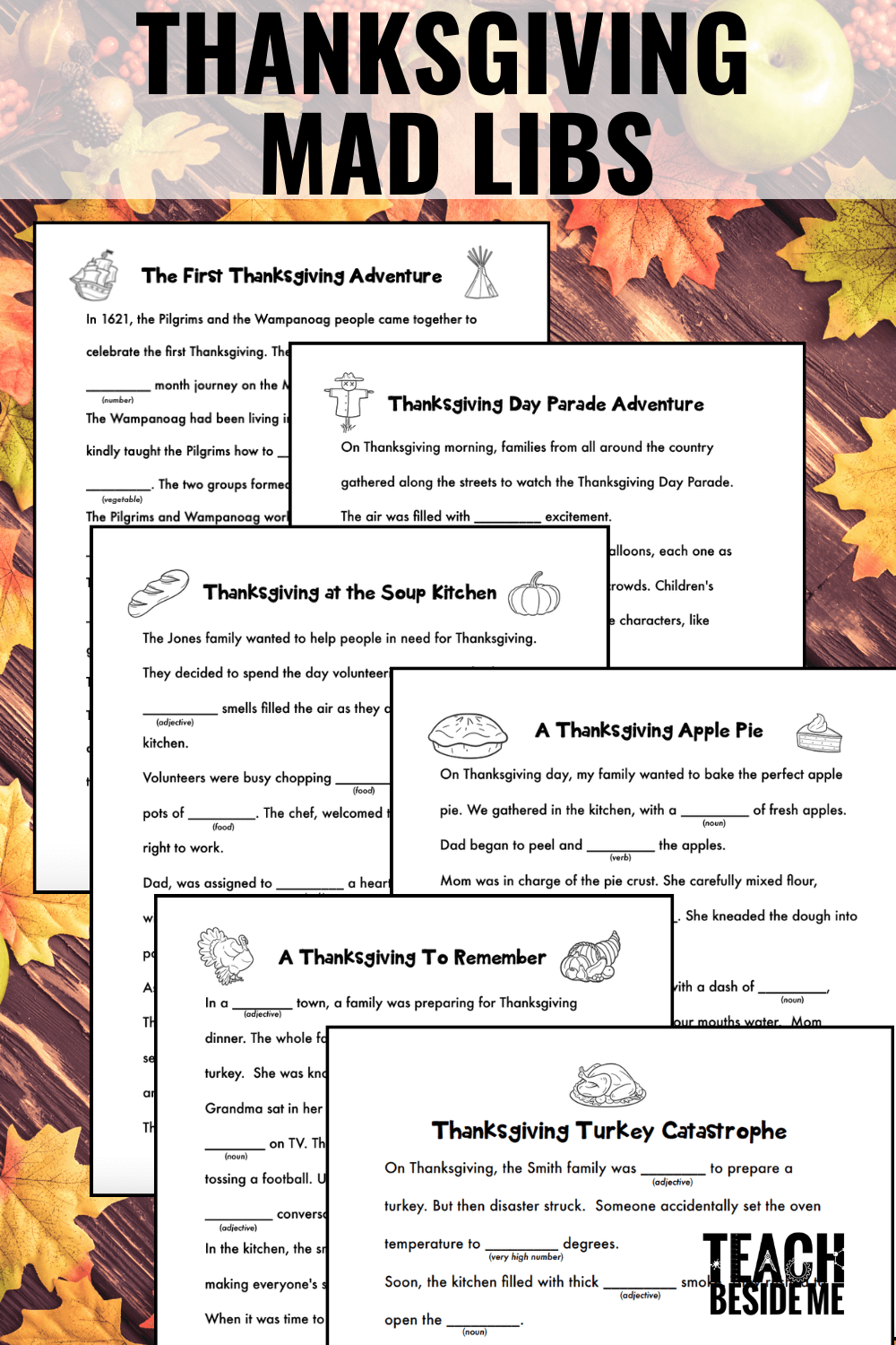 mad libs free printable worksheets