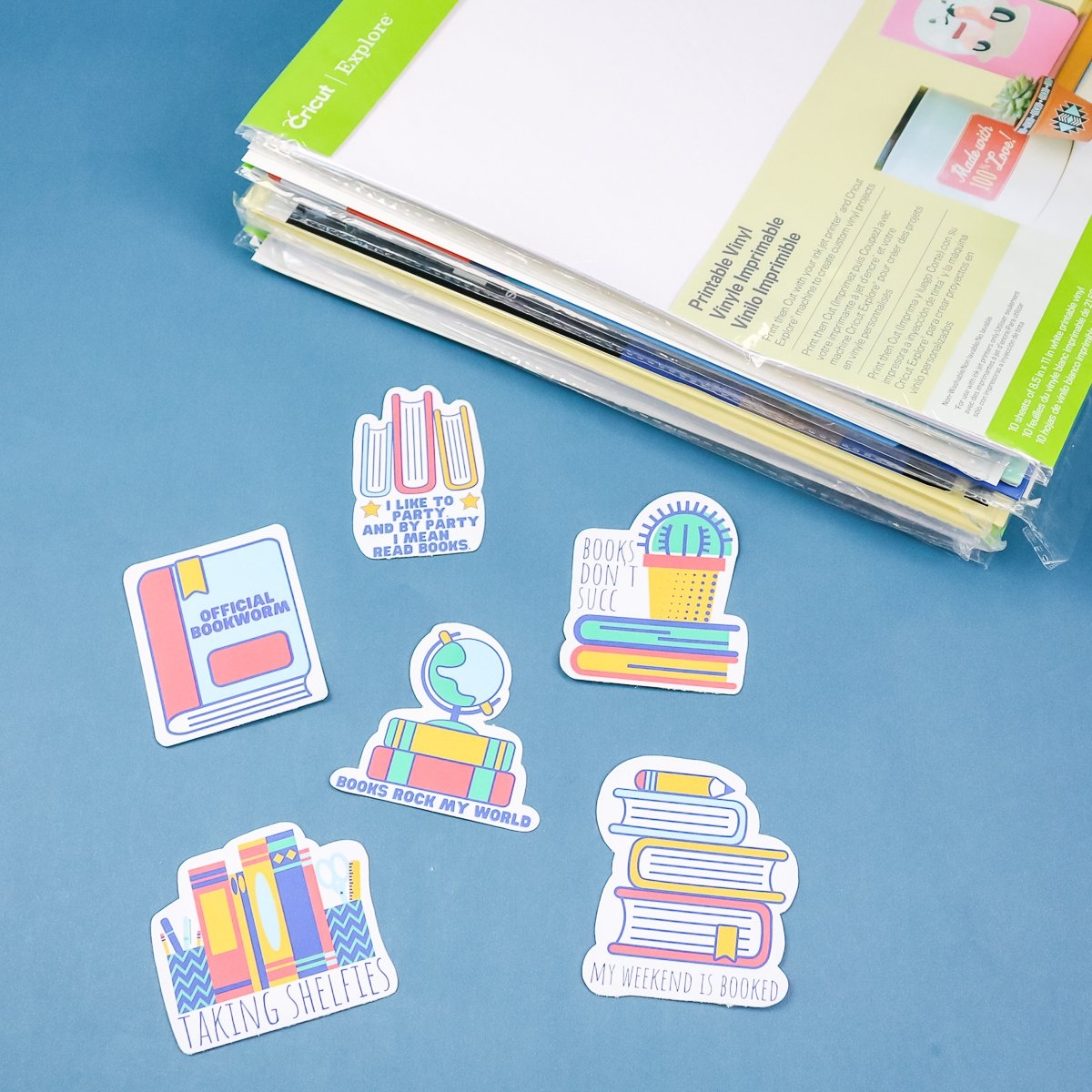 printable sticker paper cricut