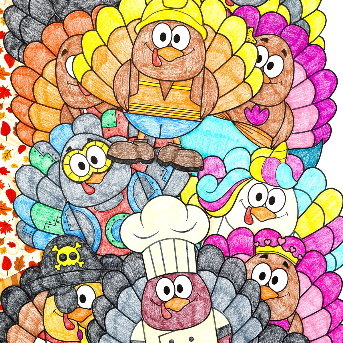 disguise a turkey printable template