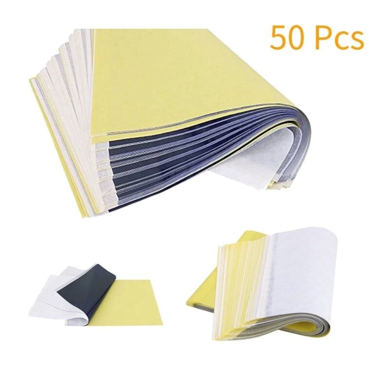 UKCOCO 50 Pcs Transfer Paper For Tattooing Printable Heat Film Temporary Printer Tracing Printing Template Carbon Walmart