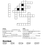 Use Your Phonic Words From The Word Bank To Fill In The Crossword Puzzle WordMint