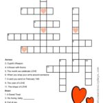 Valentine Crossword Puzzle