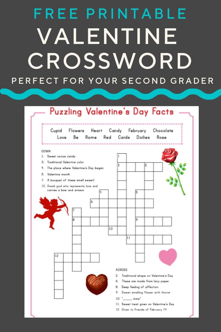 free printable valentine crossword puzzles printable free printable valentine crossword puzzles printable