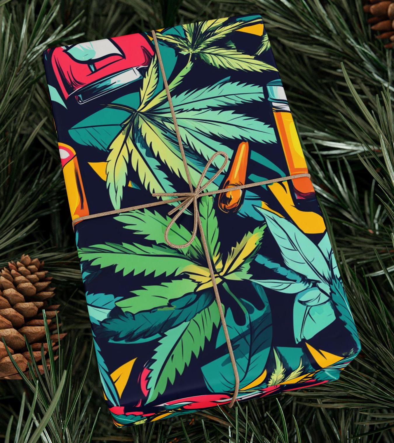 Weed Wrapping Paper Etsy