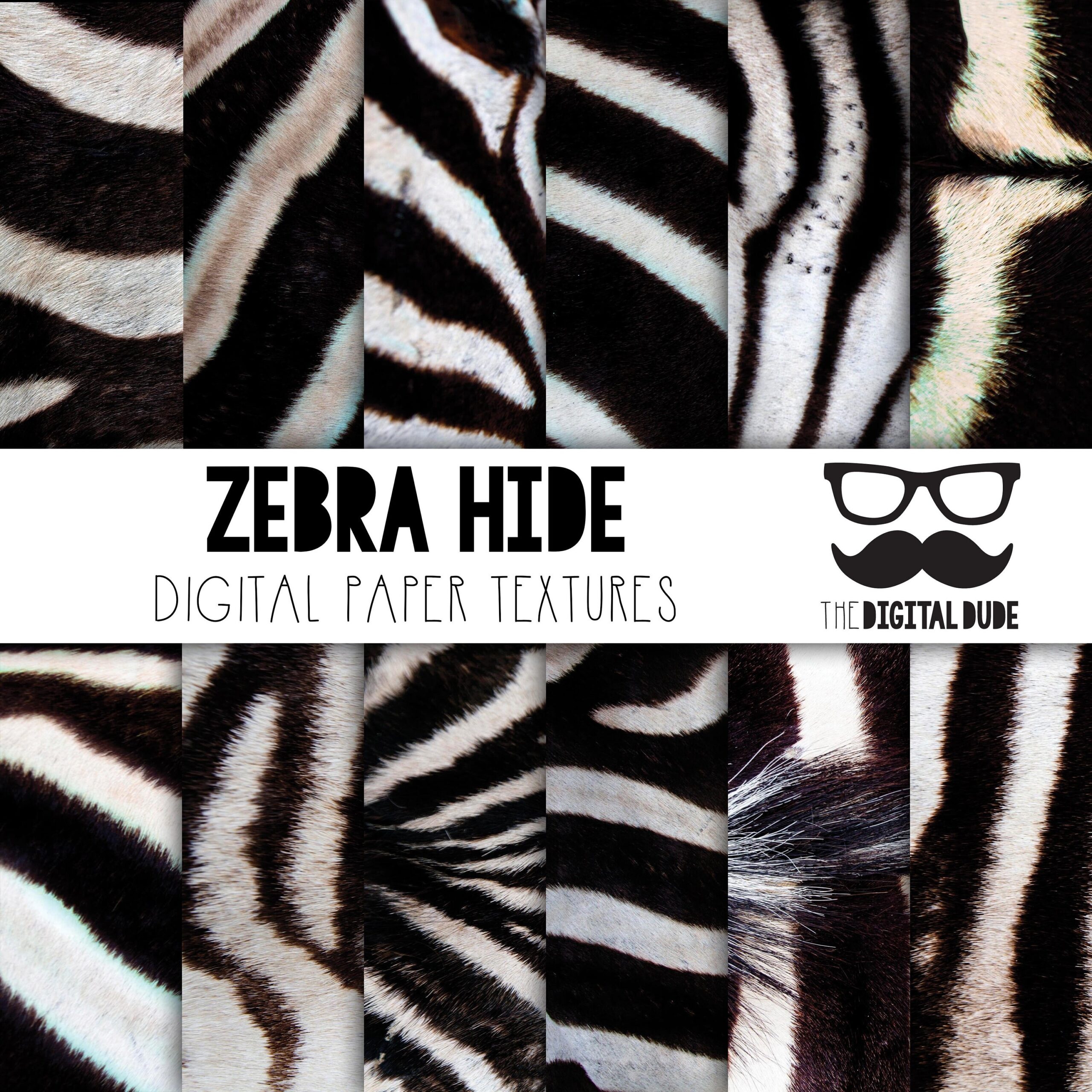 Zebra Premium Digital Paper Printable Scrapbook Paper Set Zebra Skin Zebra Pattern Texture Instant Download Etsy