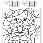 11 Free Printable Color By Number Worksheets Pjs And Paint