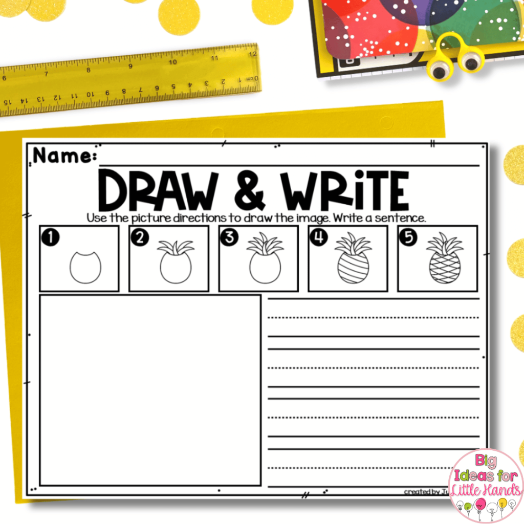 15 Kindergarten Writing Activities For Exploring Colors Big Ideas For Little Hands