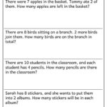 1st 2nd Grade Math Word Problems All Operations PDF Etsy