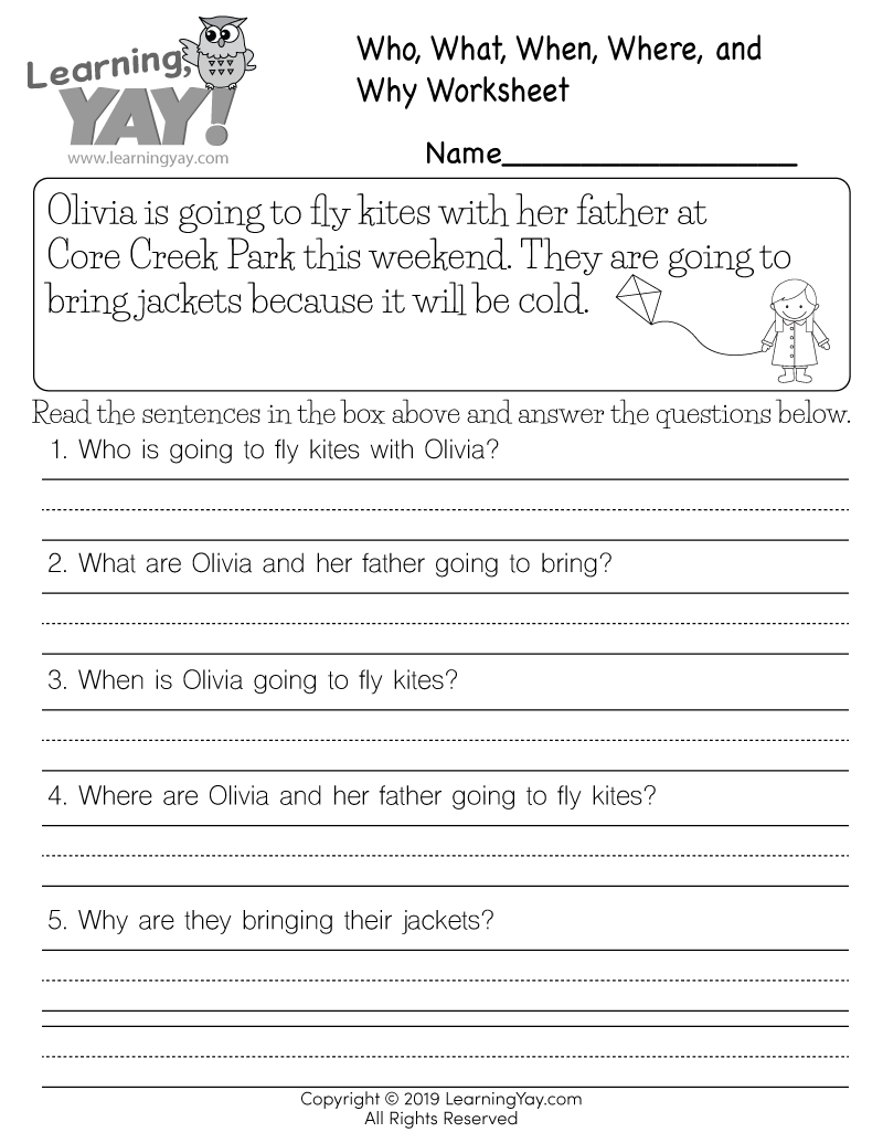 free 1st grade worksheets