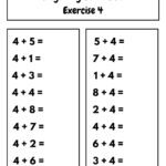 30 Printable Single Digit Addition Worksheets Preschool 2nd Grade Math Etsy