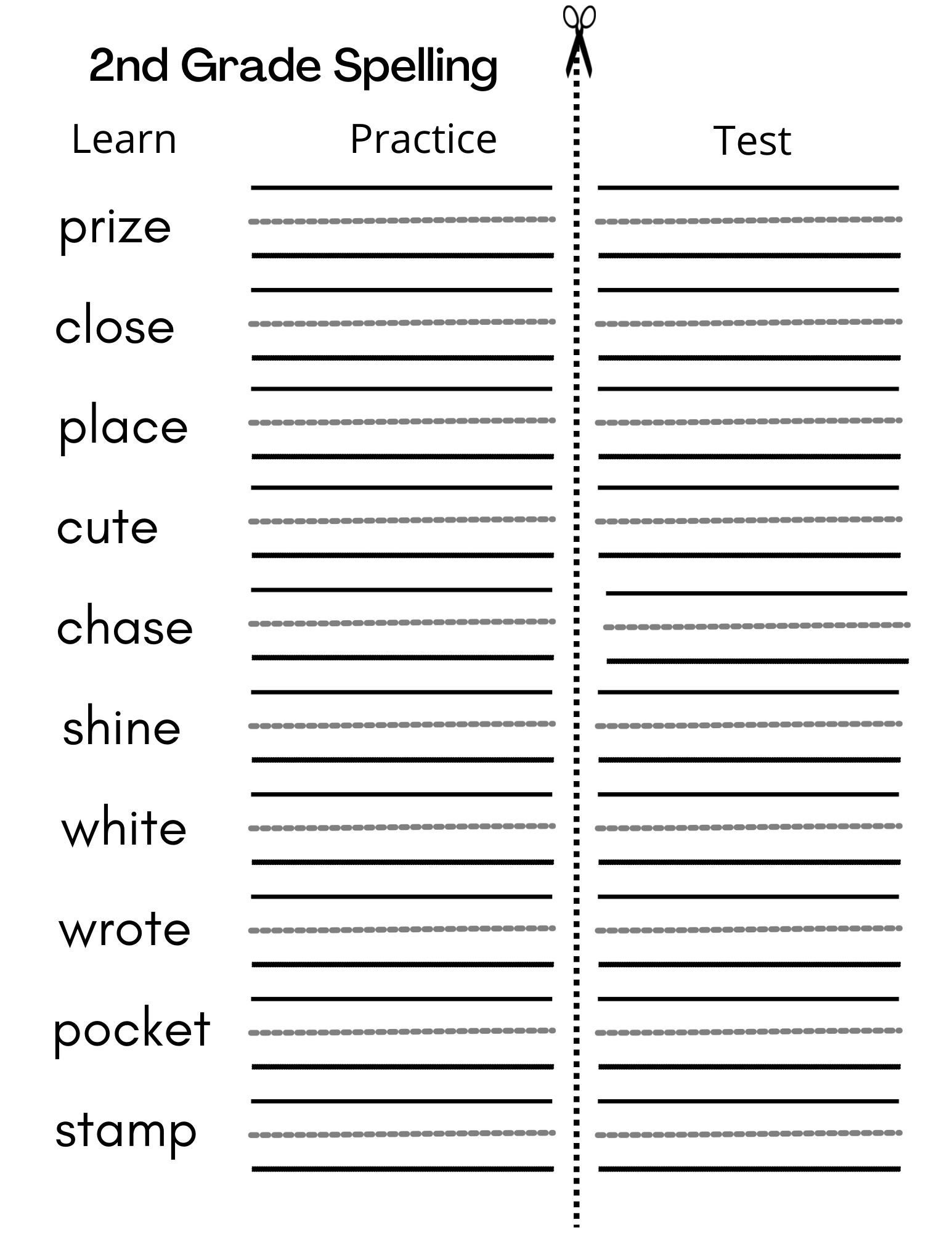 8 Printable Second Grade Writing Spelling Worksheets Spelling Test Etsy Israel 8 Printable Second Grade Writing Spelling Worksheets Spelling Test Etsy Israel