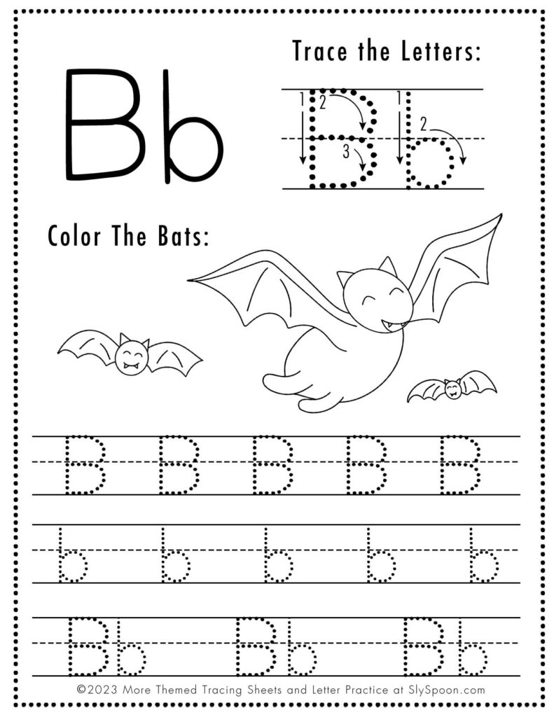 free printable alphabet tracing