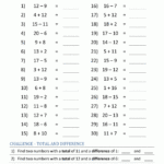 Add And Subtract Within 20