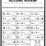 Addition Using A Number Line Worksheets No Prep Math Worksheets 1st 2nd Grade Teaching Ideas Made Easy