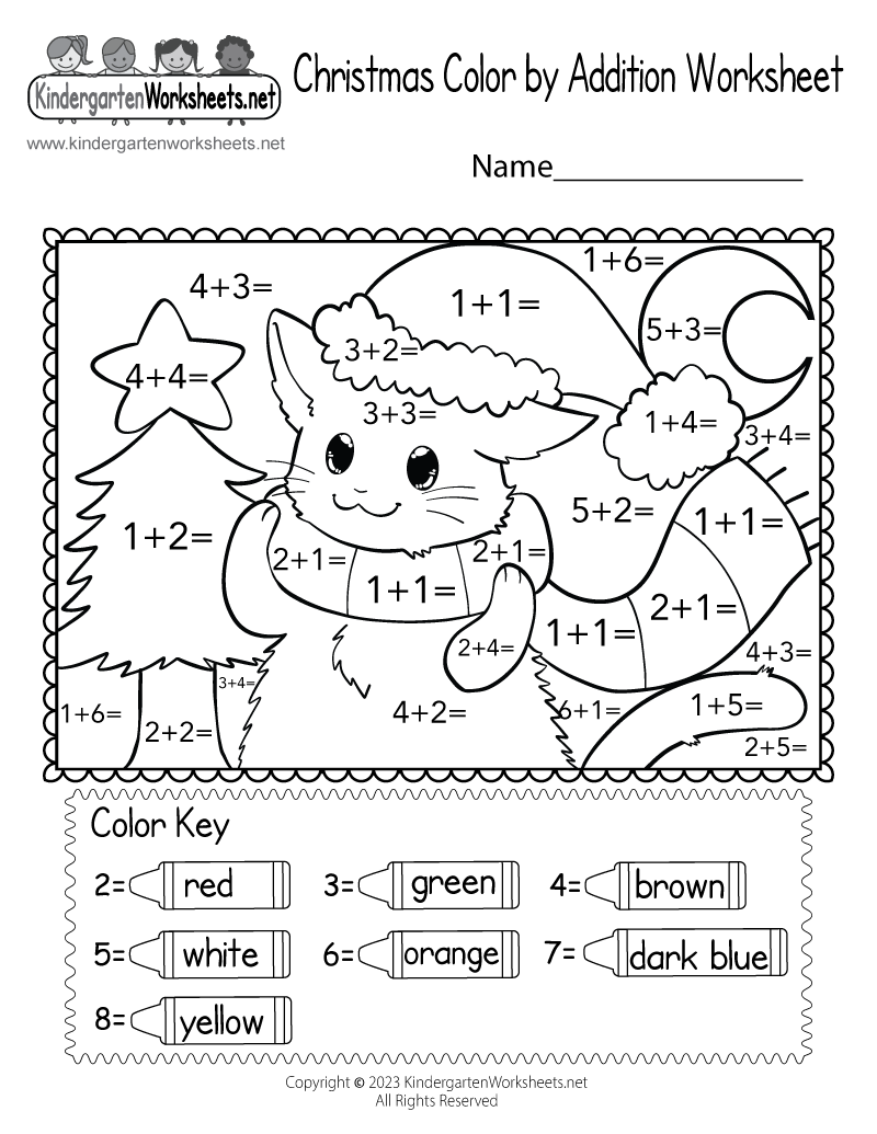 color by adding worksheets
