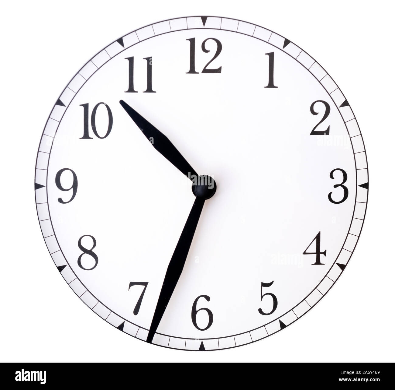 Clock Face And Hands On White Background Stock Photo Alamy Clock Face And Hands On White Background Stock Photo Alamy