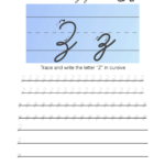 Cursive Z Full Tutorial And Worksheet