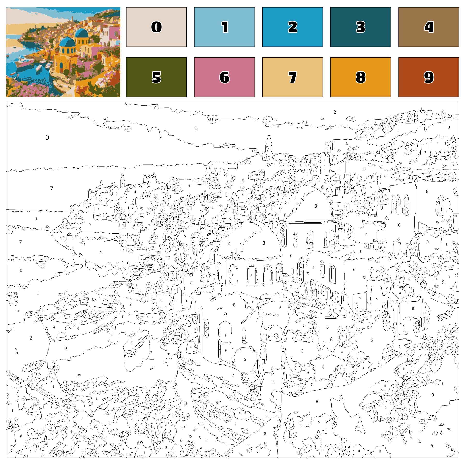 Extreme Color By Number 10 Free PDF Printables Printablee