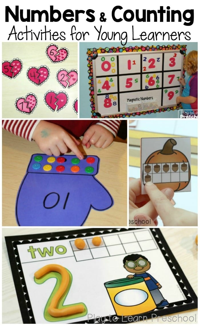 number activities for preschoolers