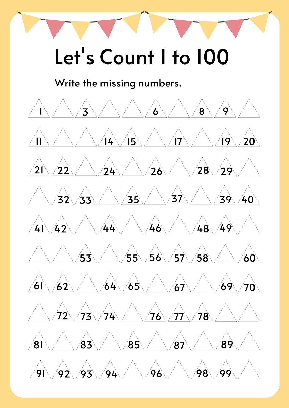 Free 1st Grade Math Worksheet Templates To Customize Canva