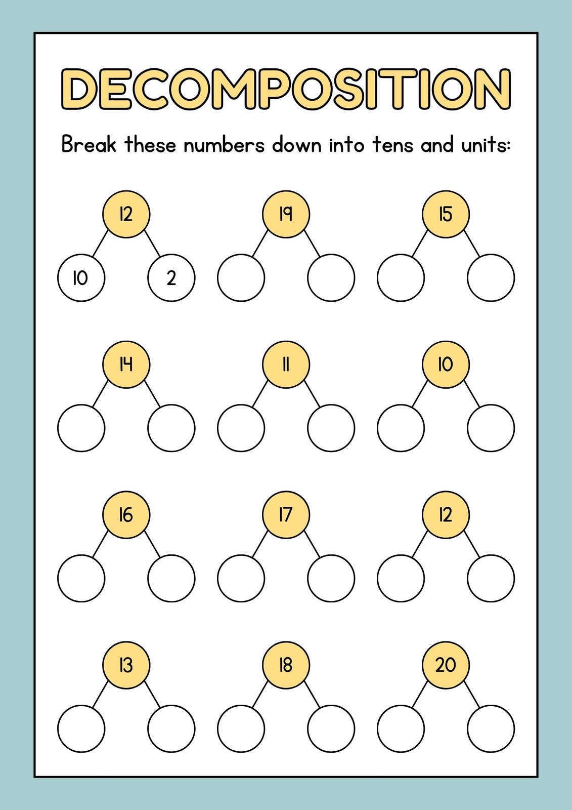 maths worksheet for class 1 maths worksheet for class 1