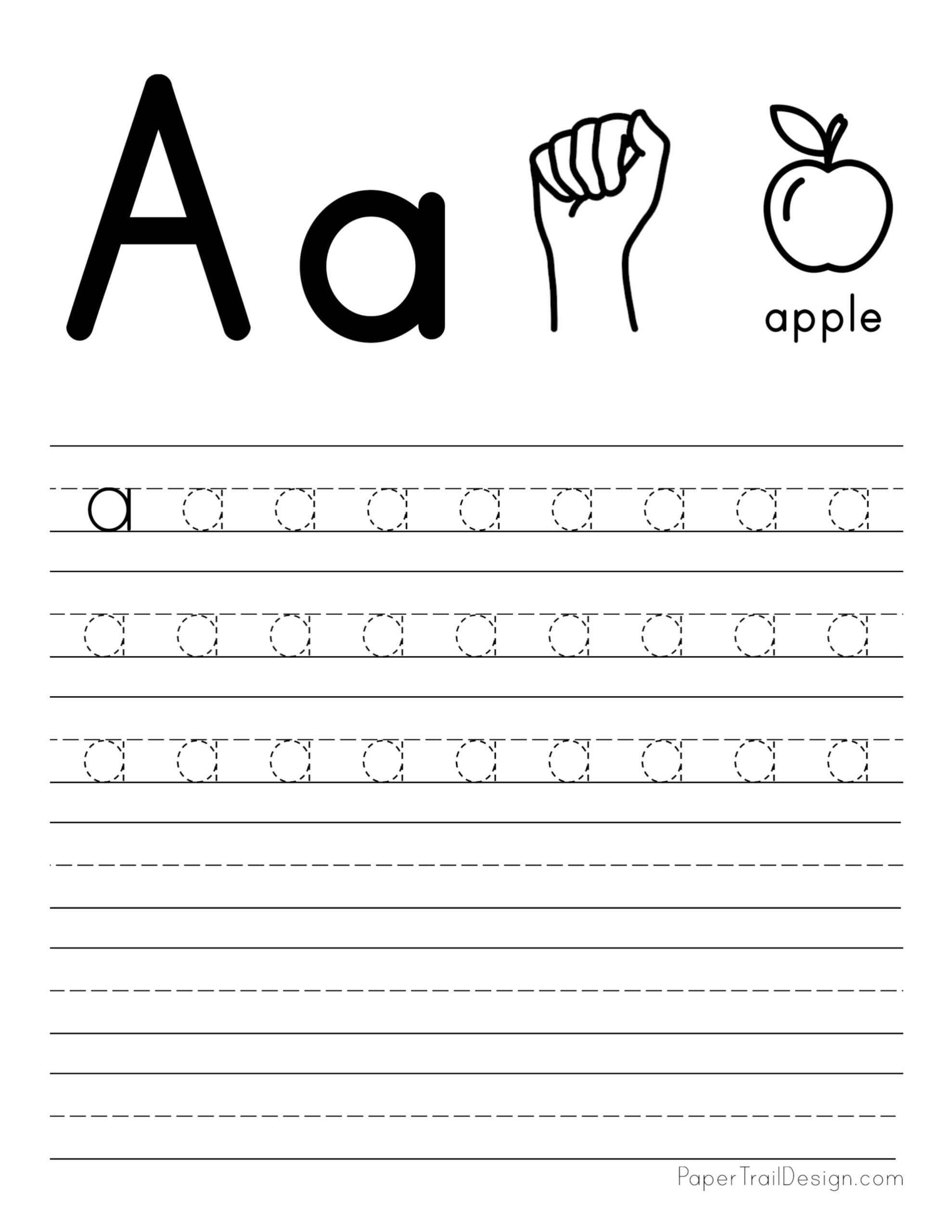Free Letter Tracing Worksheets Paper Trail Design Worksheets Library