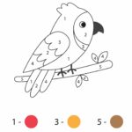 Free Printable Color By Number Worksheets For Kindergarten Tulamama