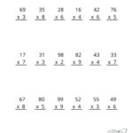 FREE PRINTABLE MULTIPLICATION WORKSHEETS WonkyWonderful