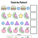 Free Printable Pattern Worksheets For Preschool The Hollydog Blog