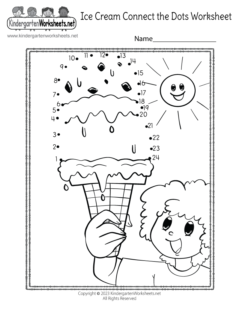 connect the dots worksheets