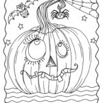 GOOFY Pumpkin Coloring Page Digital Download Instant Printable Adult Coloring Pages Halloween Jack O Lantern Etsy