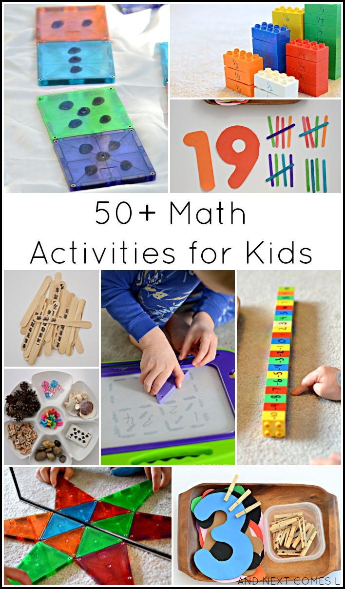 math activities for kindergarten