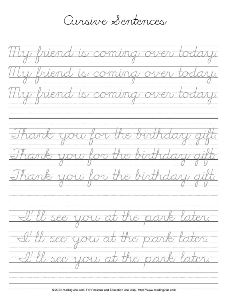 Handwriting Practice For Adults Handwriting Practice Workbook For Adults Penmanship Practice Sheets With Cursive Alphabet Guides Cursive Writing Practice Sheets