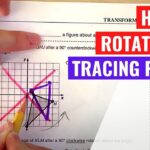 How To Draw Rotations With Tracing Paper YouTube