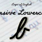How To Write CURSIVE Lowercase b Using Logic Of English School Cursive Font YouTube