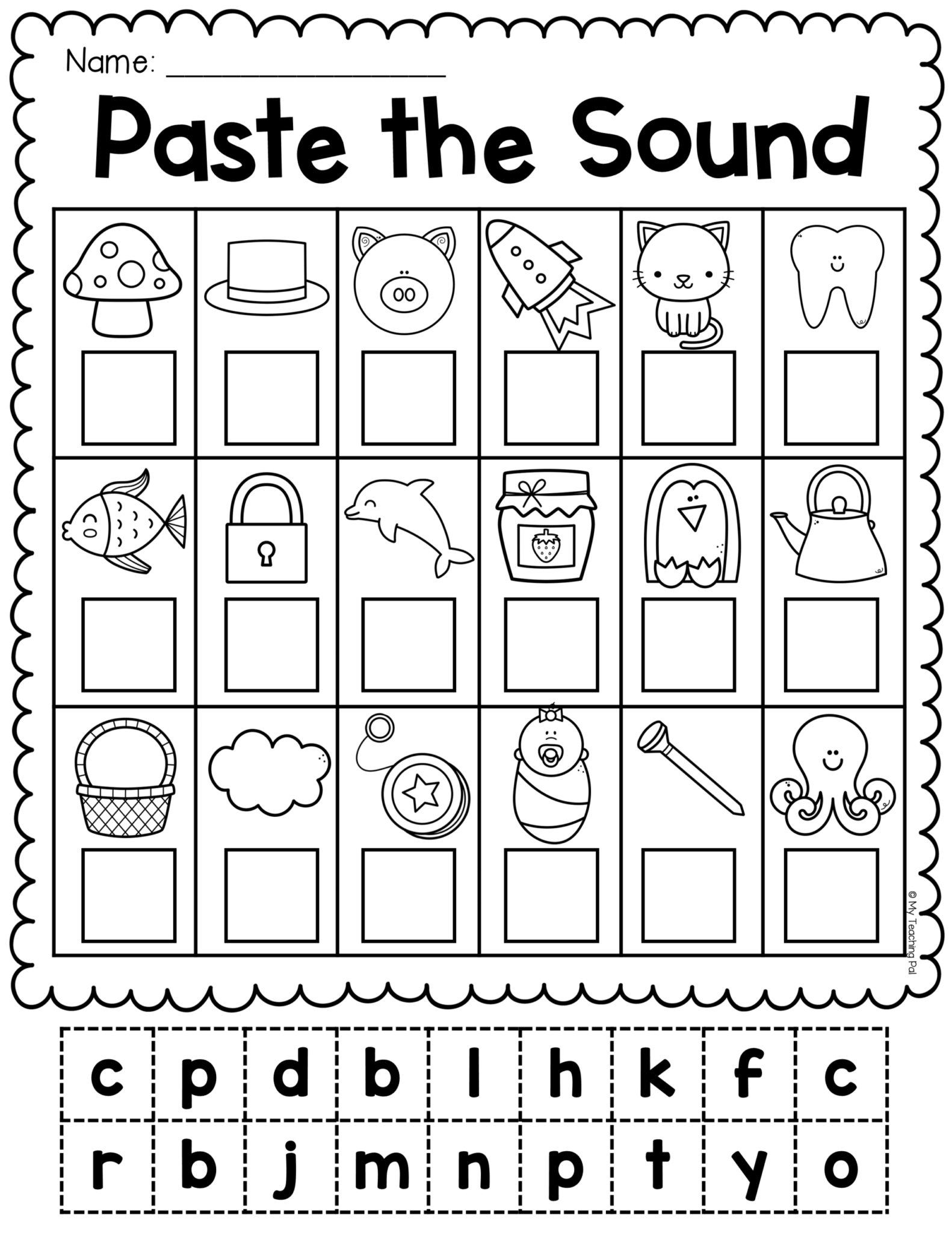 phonics worksheets for kindergarten - Bea Media