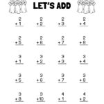 Let s Add 1st Grade Math Adding Worksheet Catholic TheCatholicKid