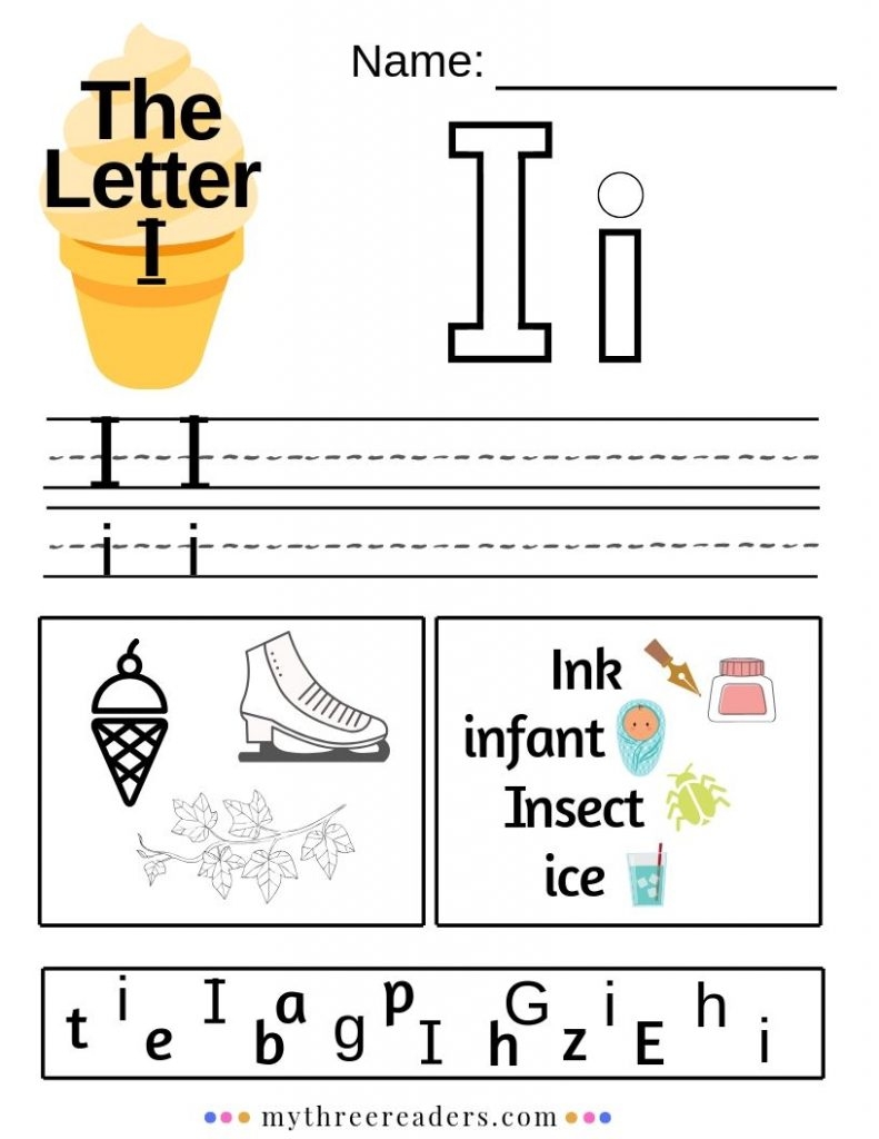 Letter I Worksheets For Kindergarten With Songs Activities Freebies Letter I Worksheets For Kindergarten With Songs Activities Freebies