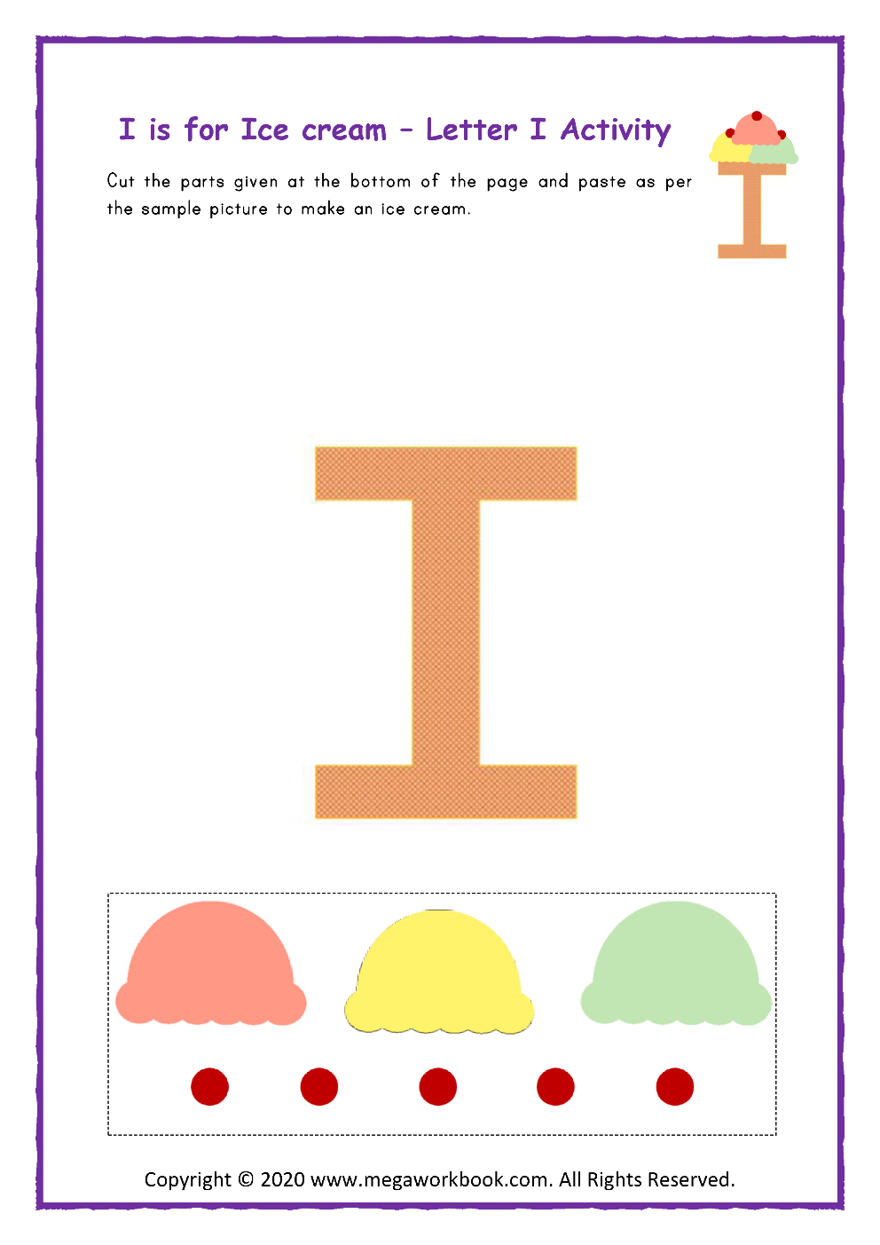 Letter I Worksheets Letter I Crafts Letter I Activities For Preschoolers Letter I Printables MegaWorkbook Letter I Worksheets Letter I Crafts Letter I Activities For Preschoolers Letter I Printables MegaWorkbook
