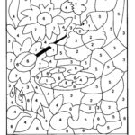 Markers For Adult Coloring Color By Numbers Free Printable For Adults Craftoria Paint By Numbers