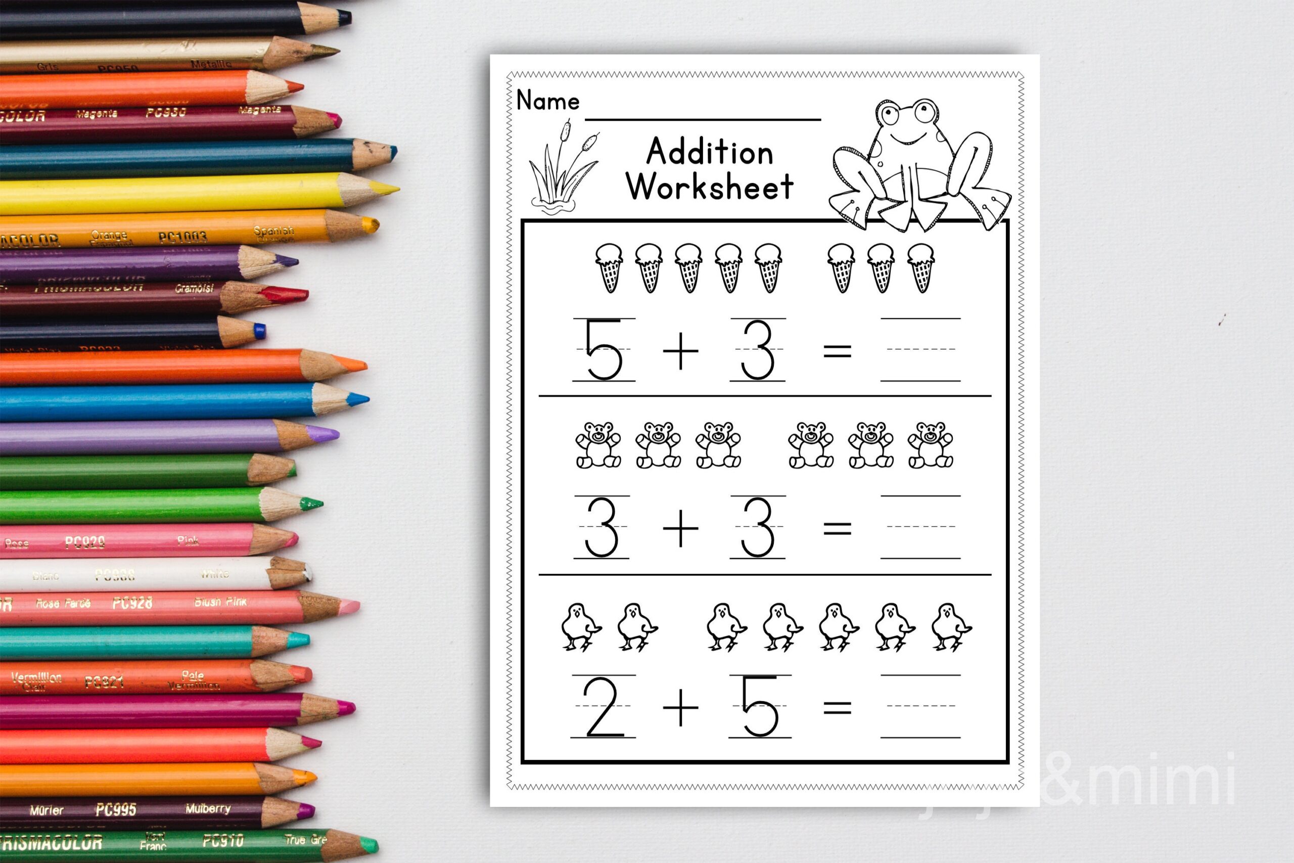 pre k math worksheets