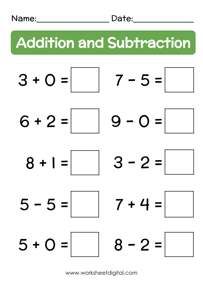 Mixed Addition And Subtraction Sums Worksheet Digital 1 Teacher Made Resources Mixed Addition And Subtraction Sums Worksheet Digital 1 Teacher Made Resources