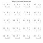 Multiplication Worksheets For 3rd Grade