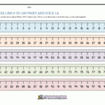 Number Line Up To 100