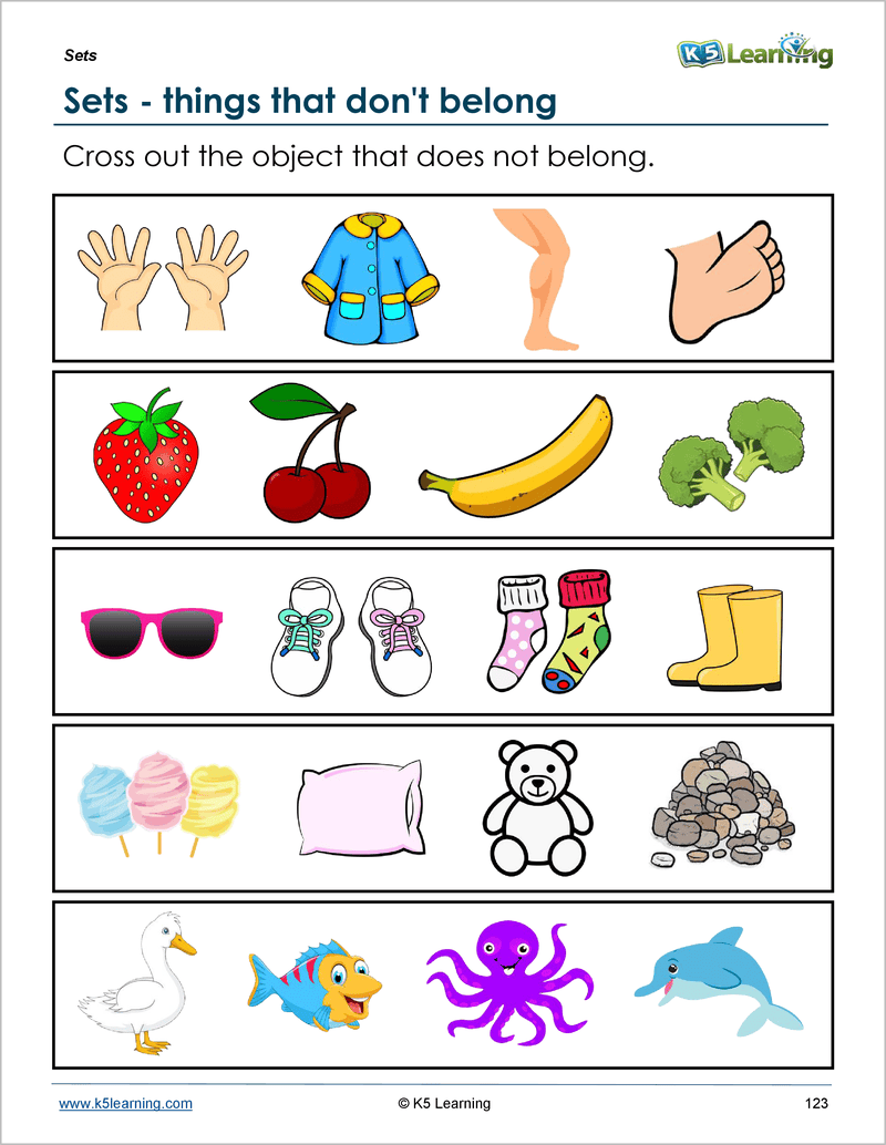 k5 learning math worksheets