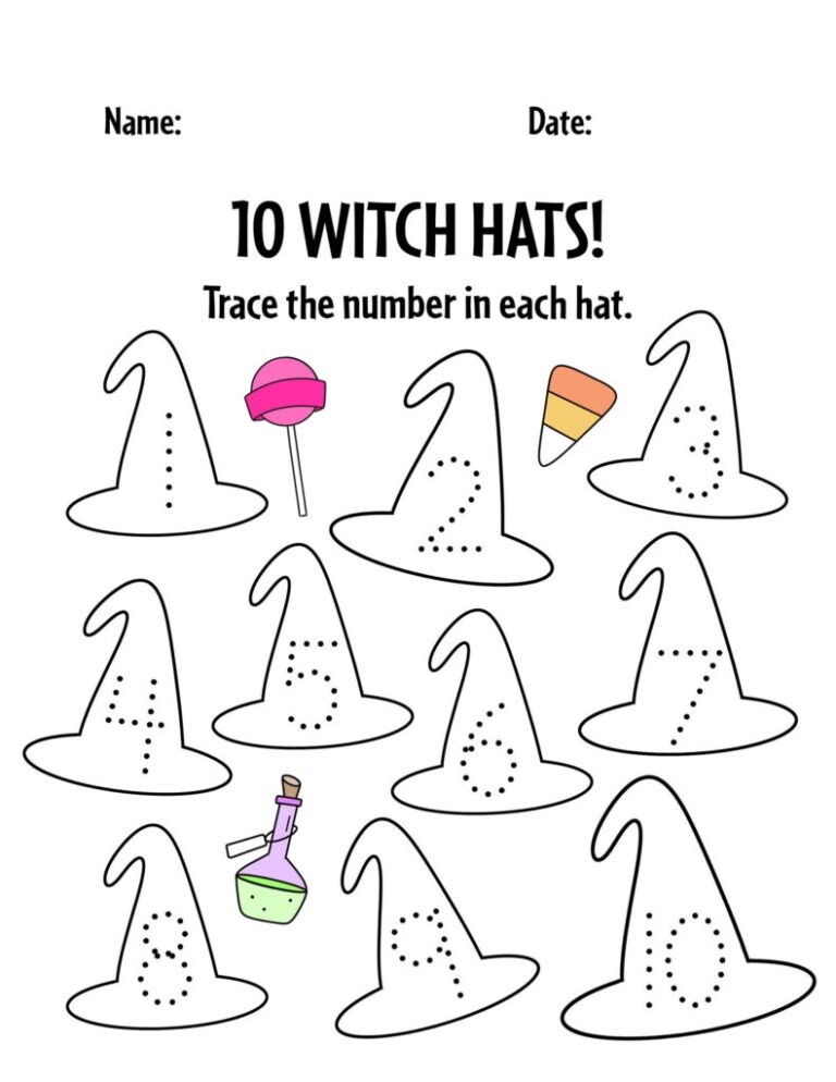 Preschool Halloween Printables For Free The Hollydog Blog