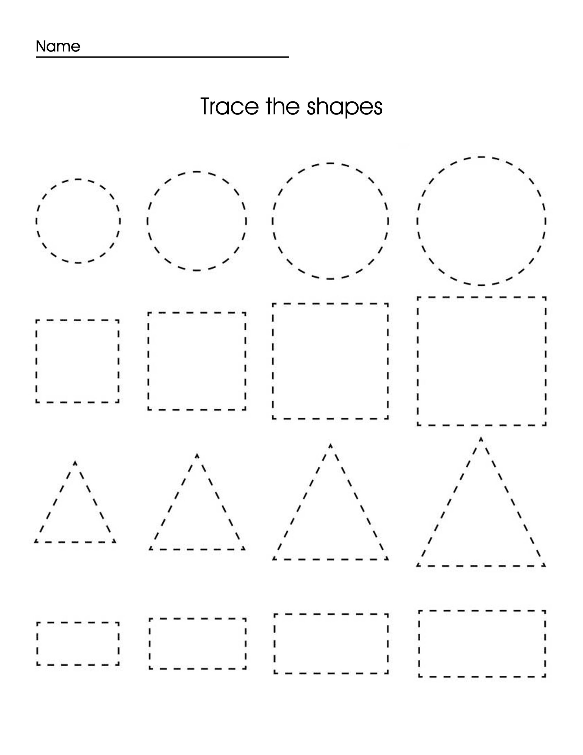 Preschool Tracing Worksheets Coloring Pages Create Play Travel Worksheets Library