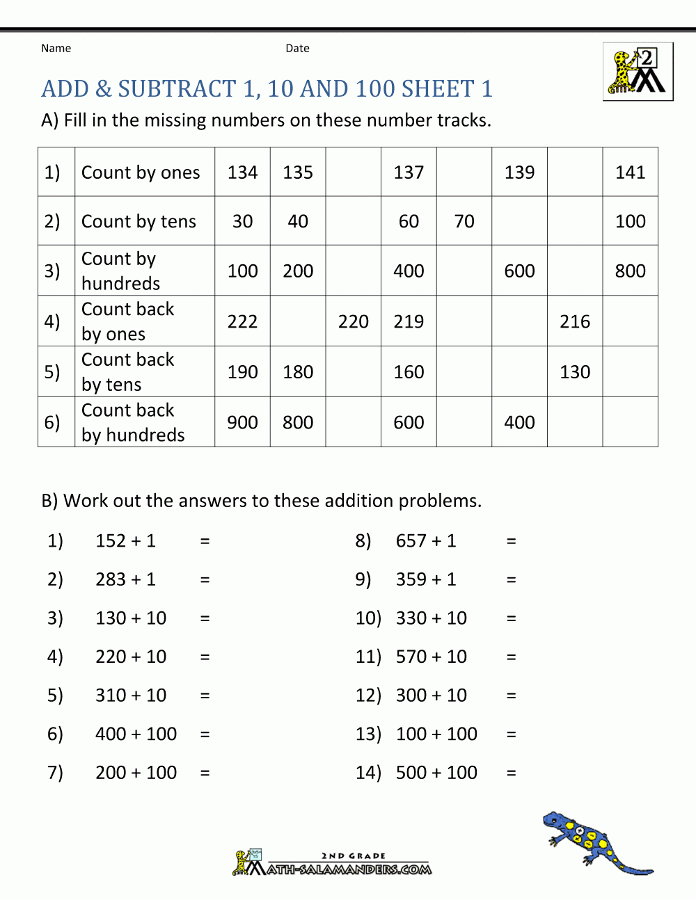 Printable Addition And Subtraction Worksheets Printable Addition And Subtraction Worksheets